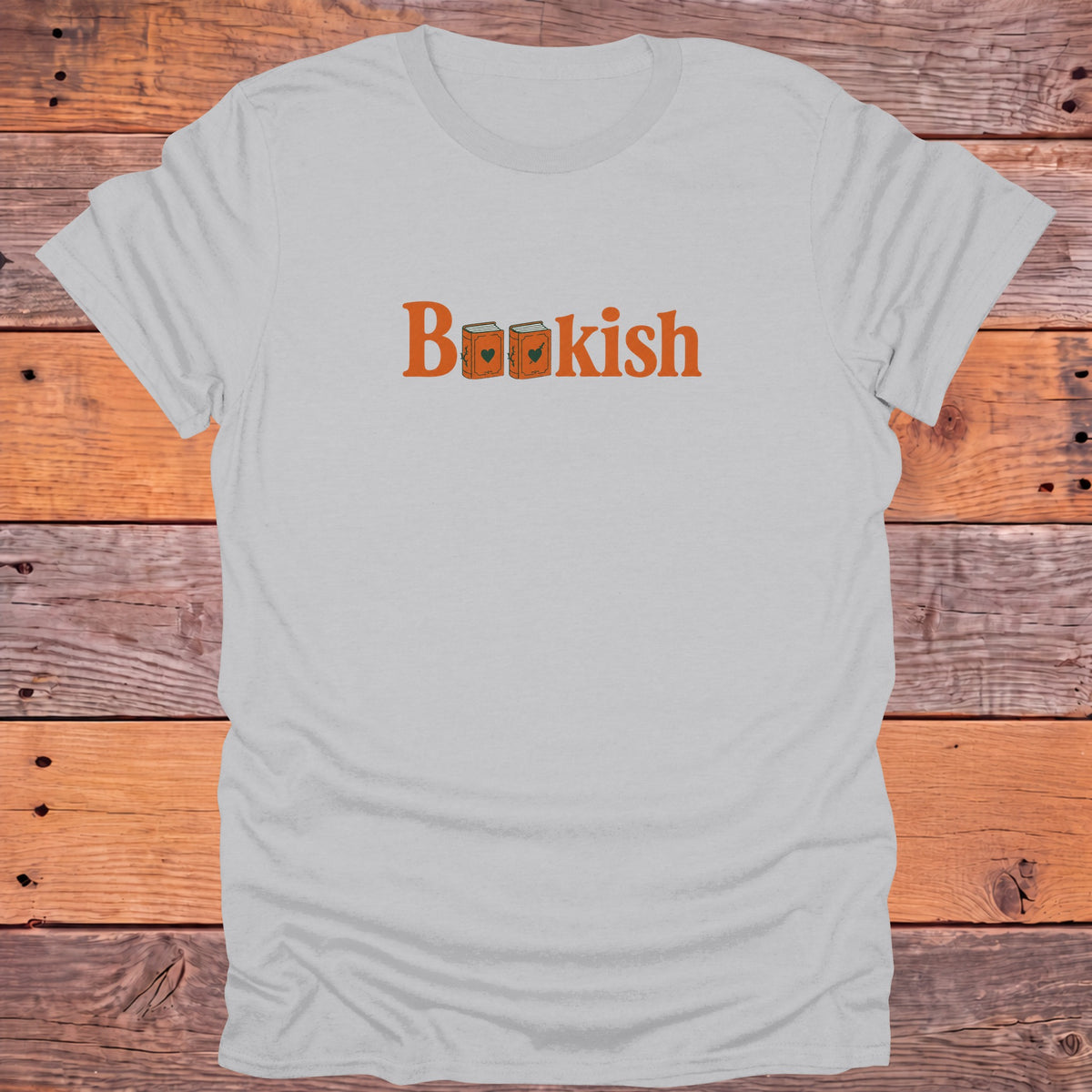 Bookish Dark Romance T-Shirt - Ice Grey