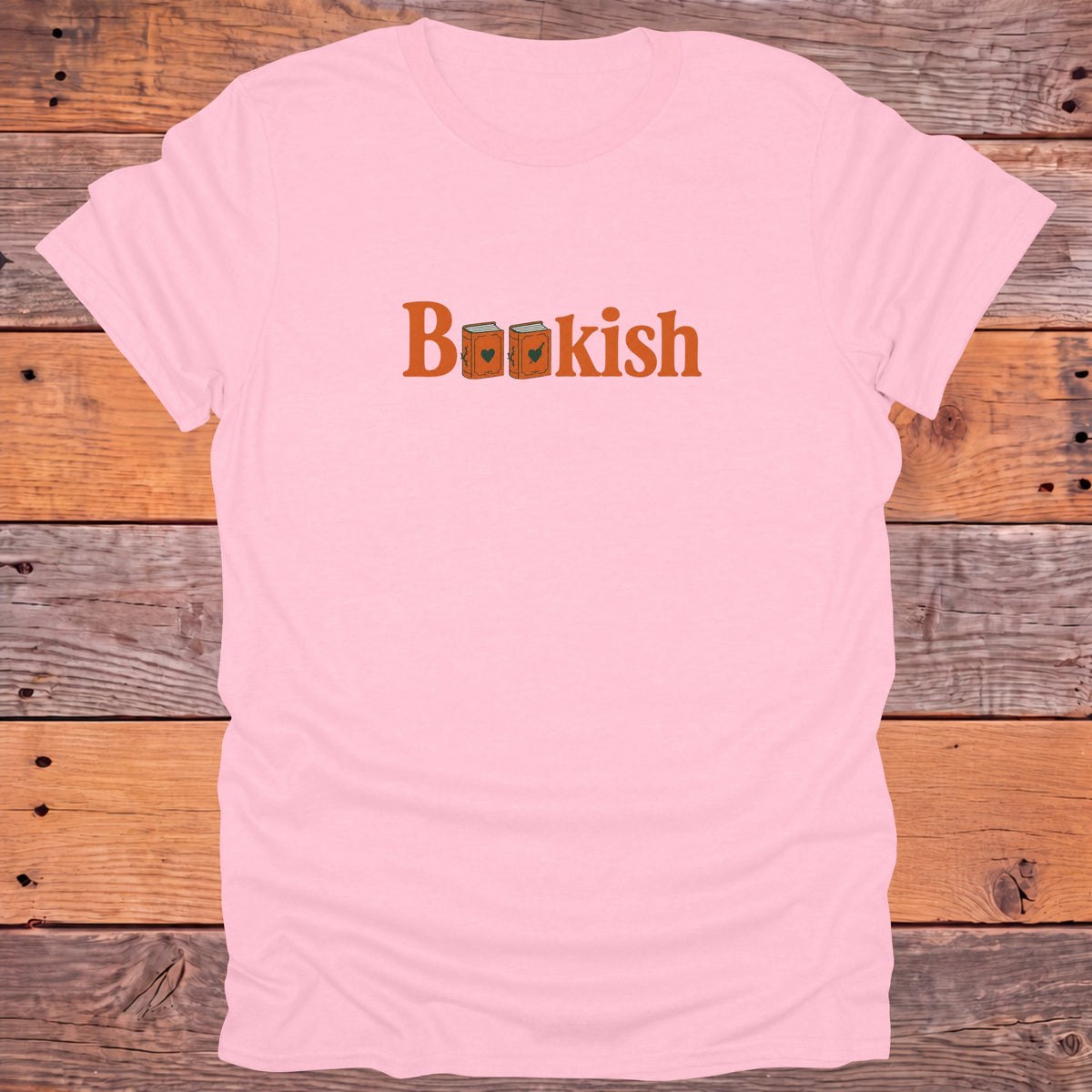 Bookish Dark Romance T-Shirt - Light Pink