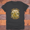 Can I Read in the Canoe Moose Bookish T-Shirt - Charcoal