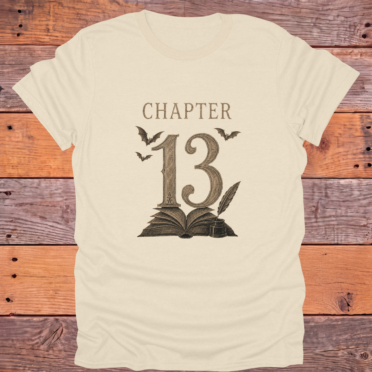 Chapter 13 Bookish T-Shirt - Natural