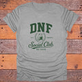 DNF Social Club Frog Bookish T-Shirt - Sport Grey