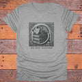 Do Not Disturb Sleeping Possum Bookish T-Shirt - Sport Grey