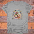 Frog Knight on a Snail Fantasy Bookish T-Shirt - Sport Grey