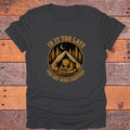 Is It Too Late for One More Chapter Bear Bookish T-Shirt - Charcoal
