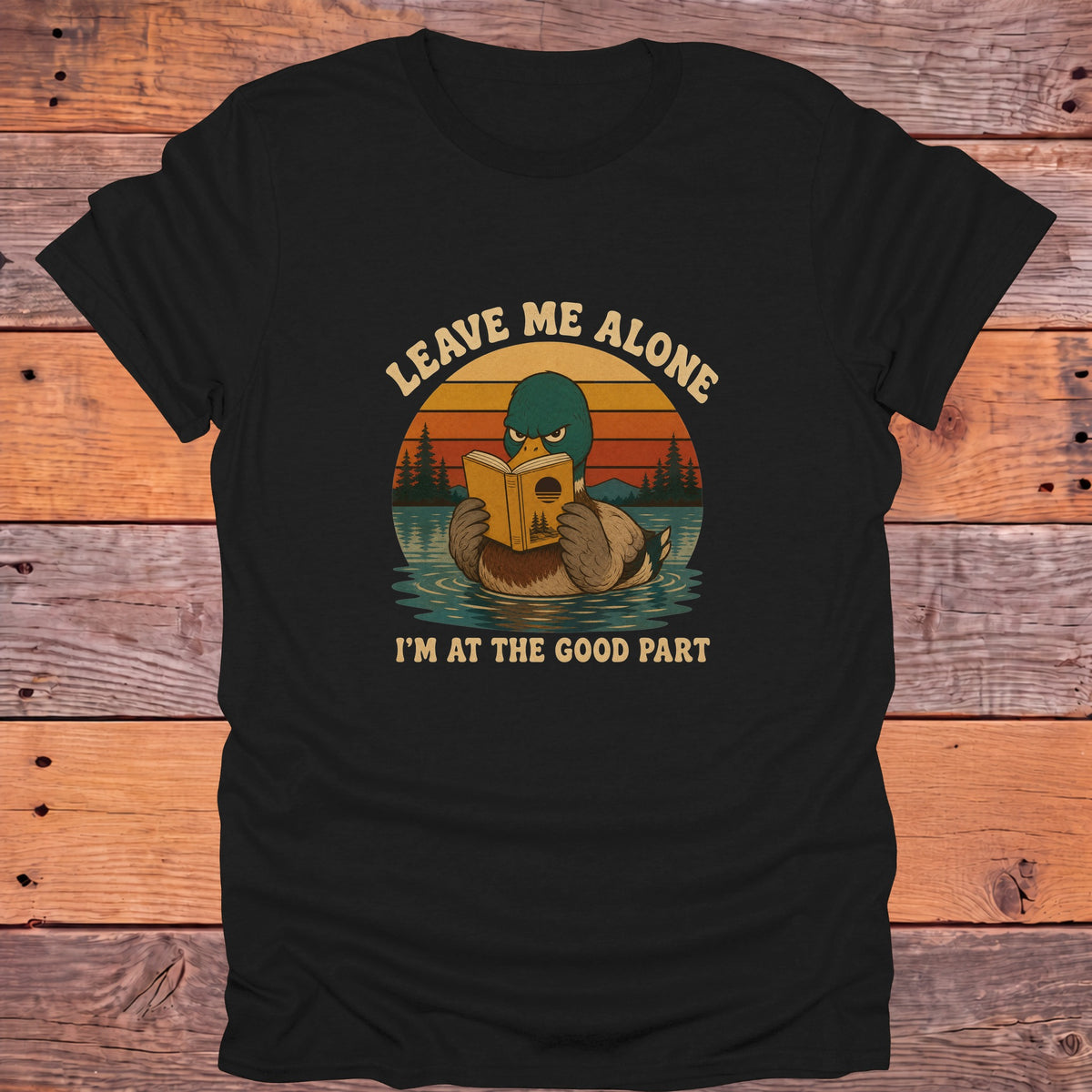 Leave Me Alone at the Good Part Bookish T-Shirt - Black