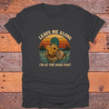 Leave Me Alone at the Good Part Bookish T-Shirt - Charcoal