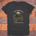 Not Avoiding People Chapter 30 Opossum Bookish T-Shirt - Charcoal
