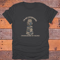 Not Overreading Researching Feelings Owl Bookish T-Shirt - Charcoal