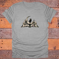 Owl on Crescent Moon Open Book Bookish T-Shirt - Sport Grey