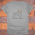 Reader Down Goose Bookish T-Shirt - Sport Grey
