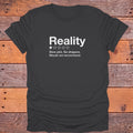 Reality One Star Review Slow Plot No Dragons Bookish T-Shirt - Charcoal
