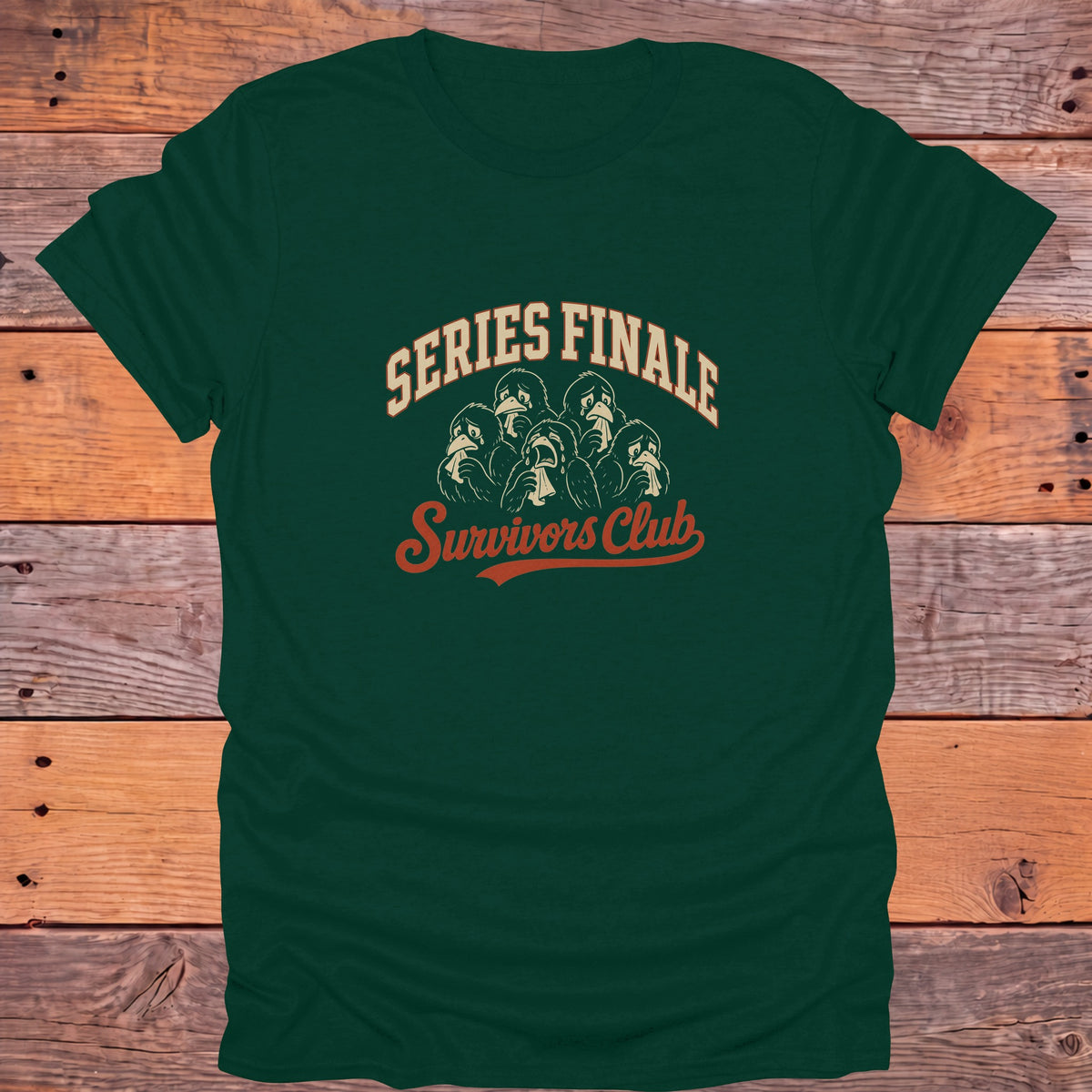 Series Finale Survivors Club Bookish T-Shirt - Forest Green