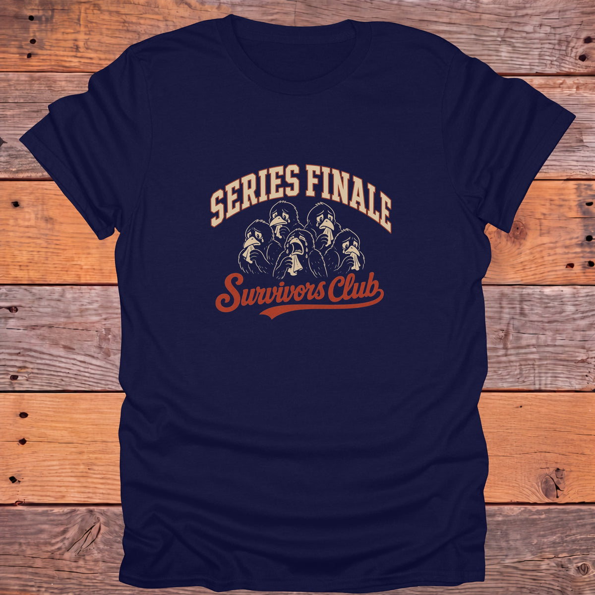 Series Finale Survivors Club Bookish T-Shirt - Navy
