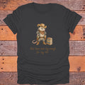 This Town Ain't Big Enough for My TBR Western Bookish T-Shirt - Charcoal