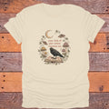 Your Lack of Plot Twists Concerns Me Raven Bookish T-Shirt - Natural